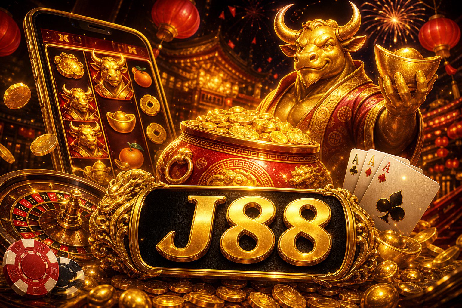 Ảnh bìa trò chơi Wild Ace tại J88 với chủ đề hoang dã