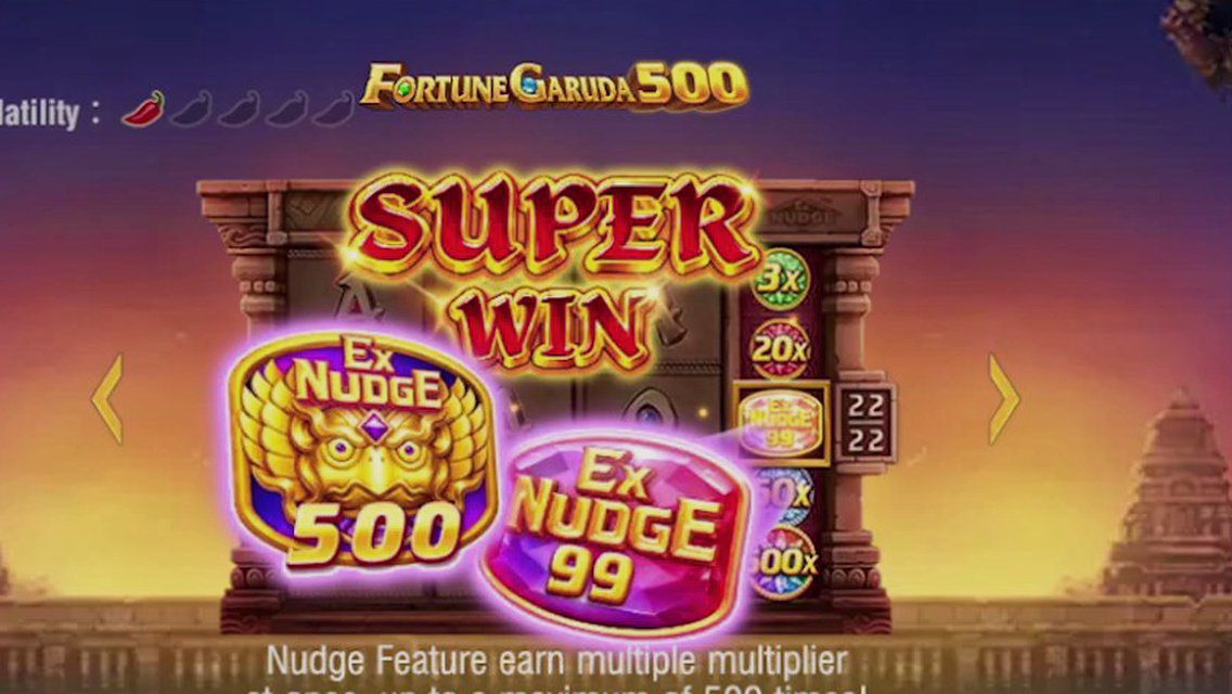 Fortune Garuda 500 · Giao diện ứng dụng J88
